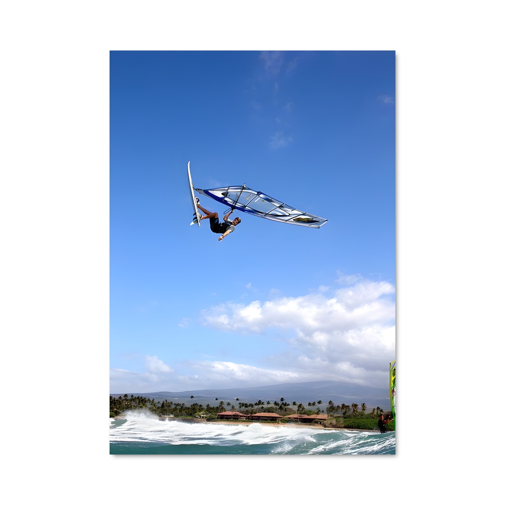 Poster Robby naish aérien